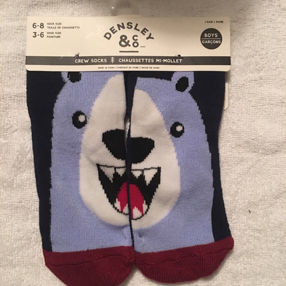 NWT Polar Bear Crew Socks